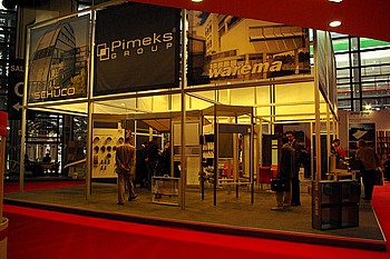 Pimeks Alüminyum PVC ve Metal San. Tic. A.Ş. standı